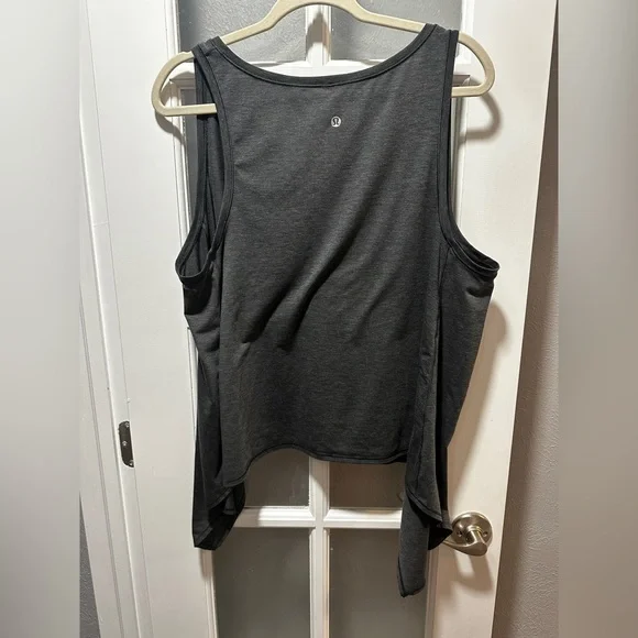 Lululemon Watch Me Flip Tank-Heathered Black - Picture 7 of 8